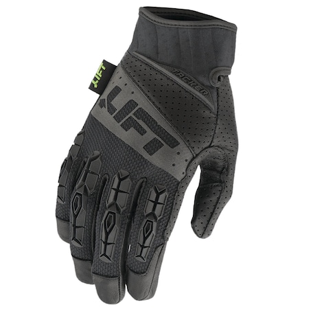 TACKER Glove BlackBlack Genuine Leather AntiVibe